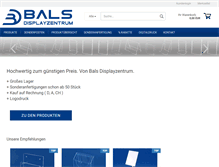 Tablet Screenshot of displayzentrum.net
